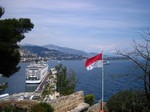 вид на порт Монако