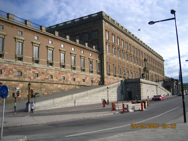 Королевский действующий дворец Стокгольма